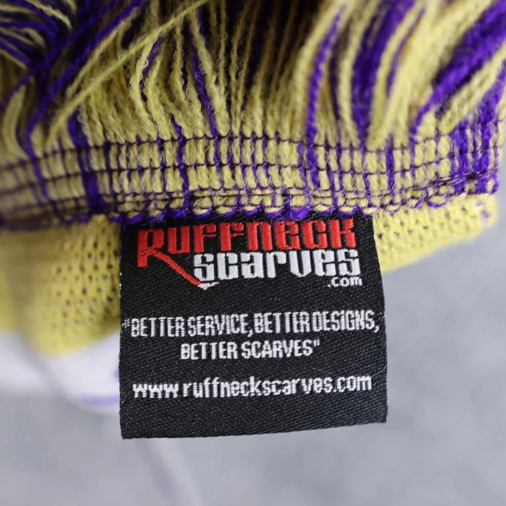 Orlando‎ City SC Scarf Mens One Size Purple Yellow MLS Soccer Made in England